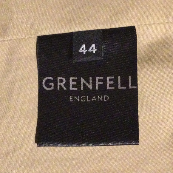 GRF Shooter Grenfell Cloth Jacket Made in England Size UK 44/L - Picture 5 of 13